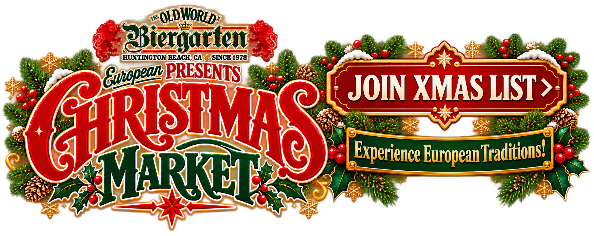 Old World European Christmas Market