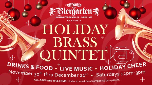 Holiday Brass Quintet at Old World Village