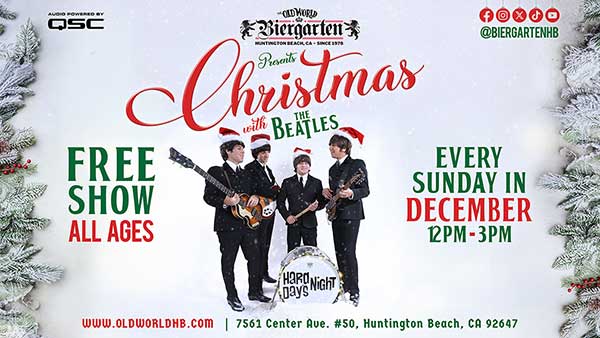 Christmas with the Beatles at Old World Village