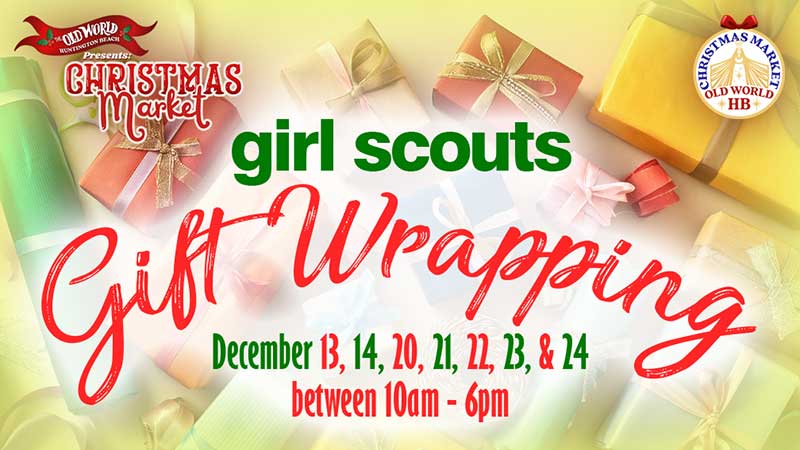 Girl Scouts Gift Wrapping for a Cause